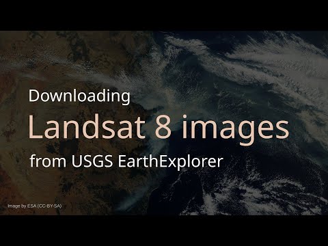 Downloading Landsat 8 images from USGS EarthExplorer