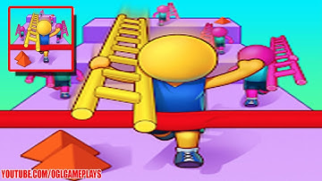 Ladder Race - All Levels Gameplay Android,iOS