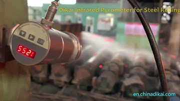 Infrared IR Pyrometer for Steel Rolling Welding process