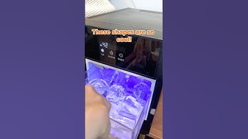 Every drink deserves luxury ice 🥂#icemaker #icemage #icemakermachine #kickstarter #softdrink