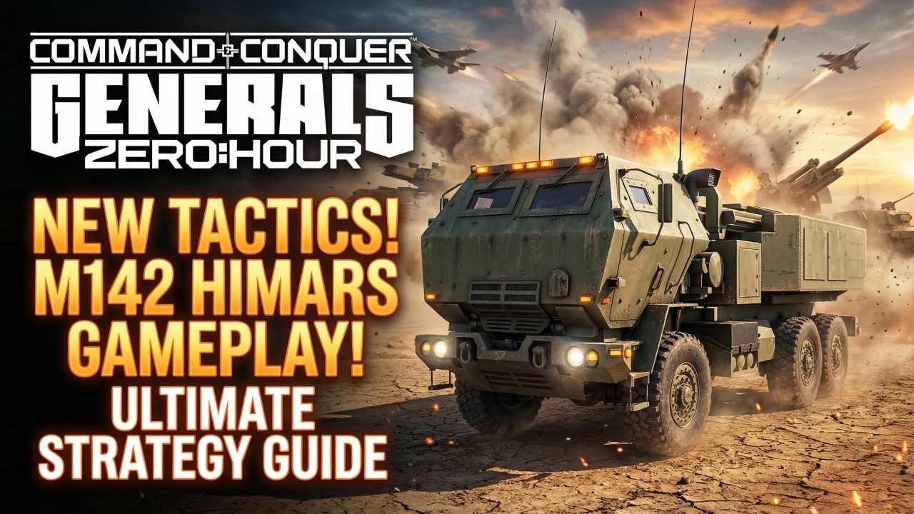 C&C Generals Zero Hour – American Invasion Mission | HIMARS Strike Power