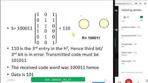 Examples on linear block codes part 2