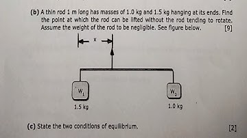 Static Equilibrium problem