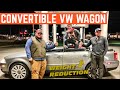 WORLD'S FIRST Volkswagen Passat Wagon CONVERTIBLE *Top Only Goes Down*