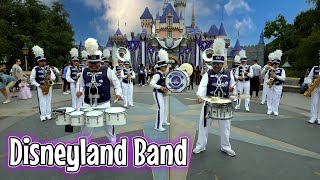 Disneyland Band Full Set 2023 | 100 Years of Wonder Medley | Sleeping Beauty Castle Main Street USA