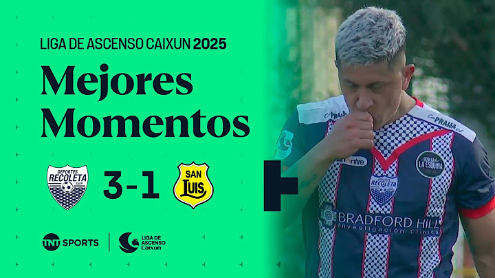 🔵⚪ Deportes Recoleta 3 - 1 🟡⚫ San Luis | Liga de Ascenso Caixun 2025 ⚽🔥 - Fecha 12 🗓️
