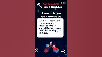 Learn Oracle Visual Builder (VBCS) from scratch today #shorts #oracle #vbcs #visual #builder