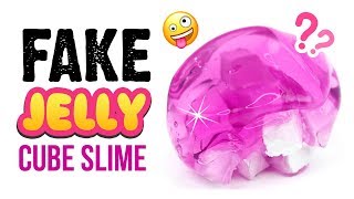 DIY Jelly Cube Slime WITHOUT Sponges or Foam!! Satisfying 