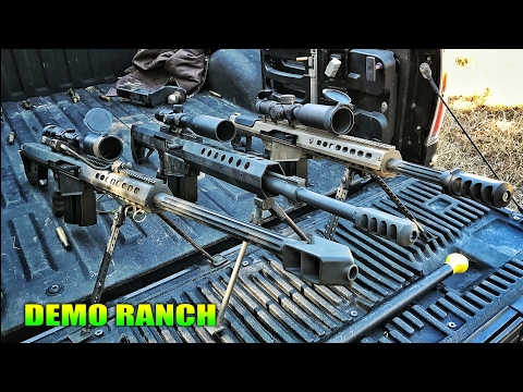 Video: Hvor meget belaster en Barrett 50 cal?