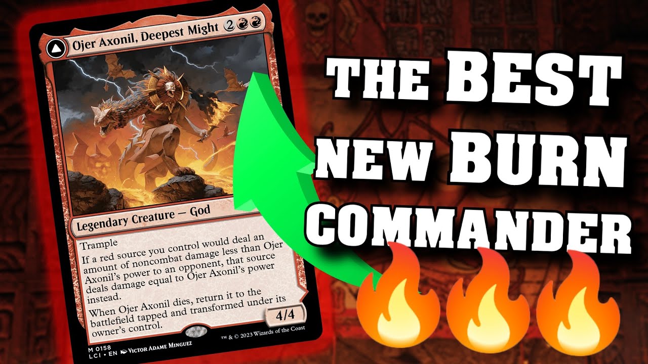 ojer mtg cards Axonil, Deepest Might Art Card (Gold-Stamped Signature) [The Lost Deepest Might.) Activate only if red sources you controlled dealt 4 or more noncombat damage this turn and only as a sorcery. Ojer Taq, Deepest Foundation/Temple of