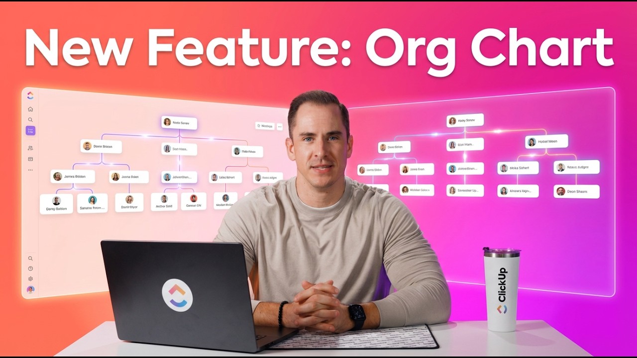 How to Set Up an Org Chart in ClickUp for Team Clarity - YouTube