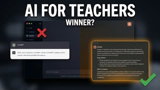 Claude AI vs ChatGPT for Teachers: I Tested Both for 30 Days
