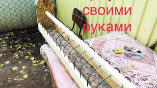 Кормушка для голубей дешёвая и удобная своим руками