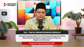 Jarang Mengunjungi Ibu Karna Hubungan Renggang Dan Selalu Dibanding Bandingkan Dengan Saudara Lain