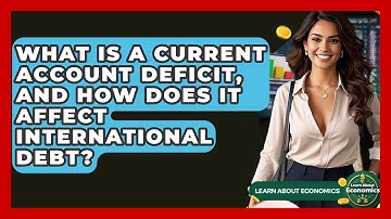 What Is A Current Account Deficit, And How Does It Affect International Debt?