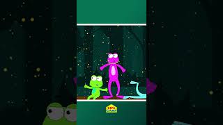 Learn Colors With Frogs Finger Family #shorts #colorsforkids