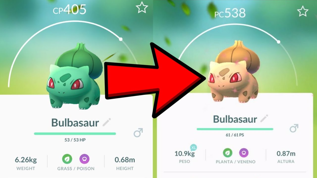 pokemongo #pokemon #shiny #bulbasaur