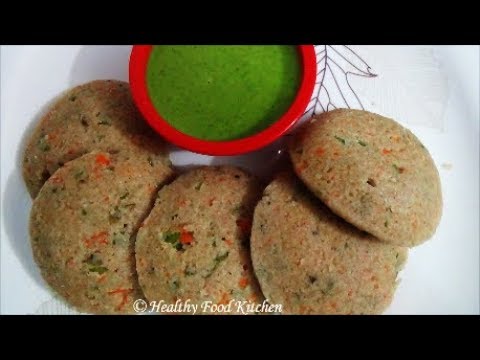 Oats Idli Recipe(Oats & Broken Wheat Idli)-Healthy Breakfast Recipes- Idli  Recipe in Tamil