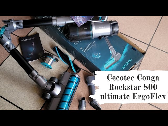 Aspirador vertical Conga RockStar 900 Ultimate ErgoFlex Cecotec