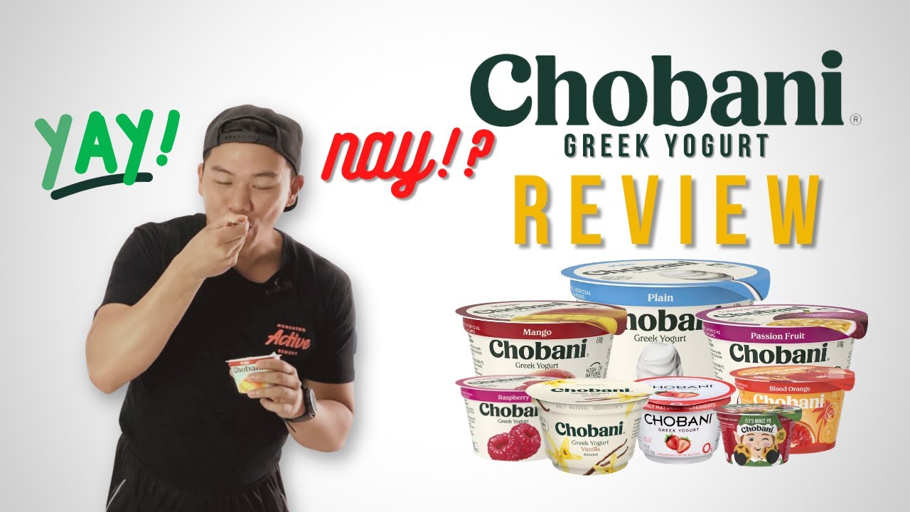 Chobani Greek Yogurt tasting! Coach Ranks the Best Chobani Which