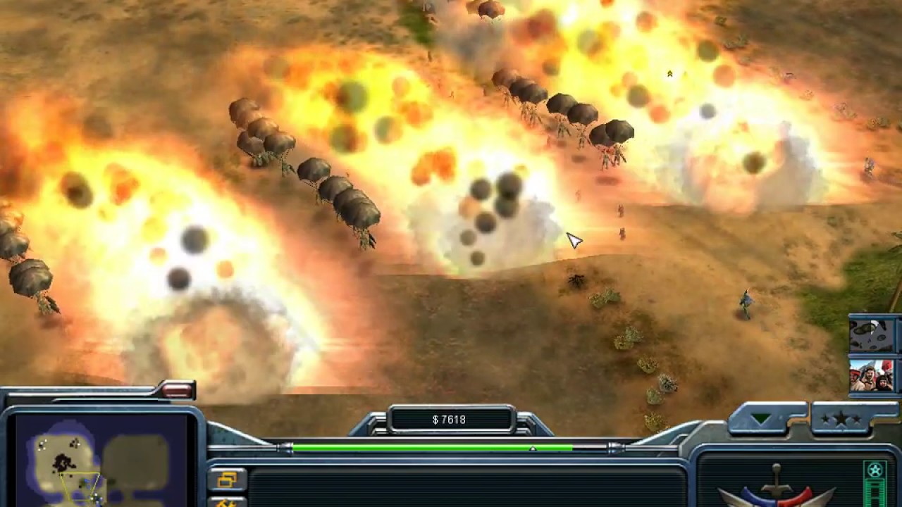 Command and conquer generals zero hour zombie mod 1 YouTube