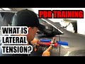 What is lateral tension  pdr