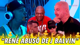 AM3NAZA a RENÉ por TIRAR a J BALVIN | Japanese  SE LE DEJA CAER a Residente por TIRAERA con BIZARRAP