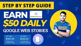 Earn Money Per Day Creating Google Web Stories step By Step Guide