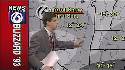 WRGB 1993 Blizzard Special Coverage