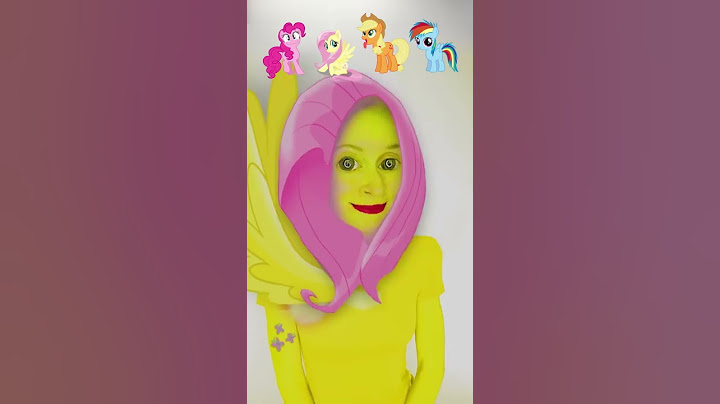 My Little Pony or Cartoon Characters In Real Life Challenge #Shorts by Anna Kova