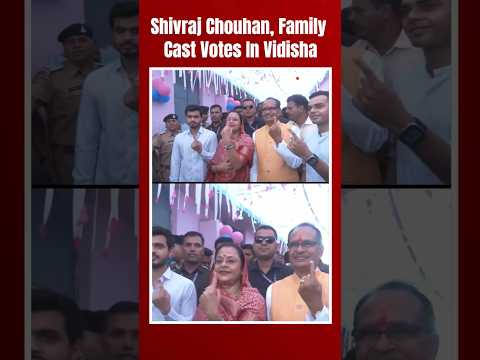 Lok Sabha Election Phase 3: Shivraj Singh Chouhan, Family Cast Votes in Vidisha, Madhya Pradesh @NDTV