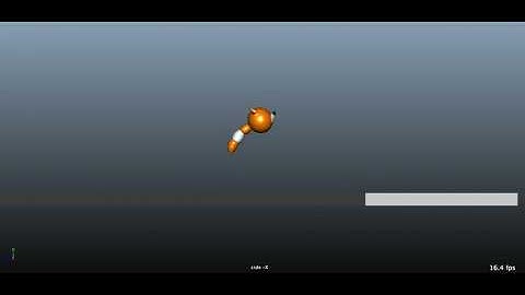 Overlapping action - Tail Movement Fox