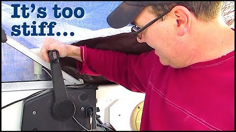 Boat Outboard Throttle Controls are hard to shift - taking it apart and fixing it for free