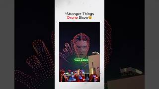 Stranger Things drone show #stranger things