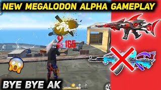 New Megalodon Alpha Scar Gameplay | Free Fire New Megalodon Scar