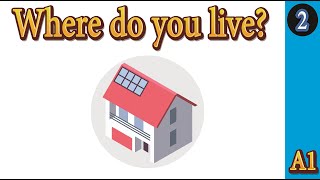 Where do you live | Lesson 2 | Learn English From Zero