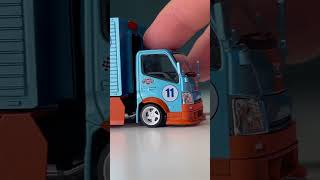 Custom Truck by Micro Turbo #diecast #gulf #microturbo #hotwheels #hotwheelscustom #monoblockwheels screenshot 4