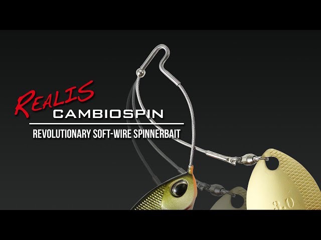 Revolutionary Soft-Wire Spinnerbait - Realis Cambiospin 