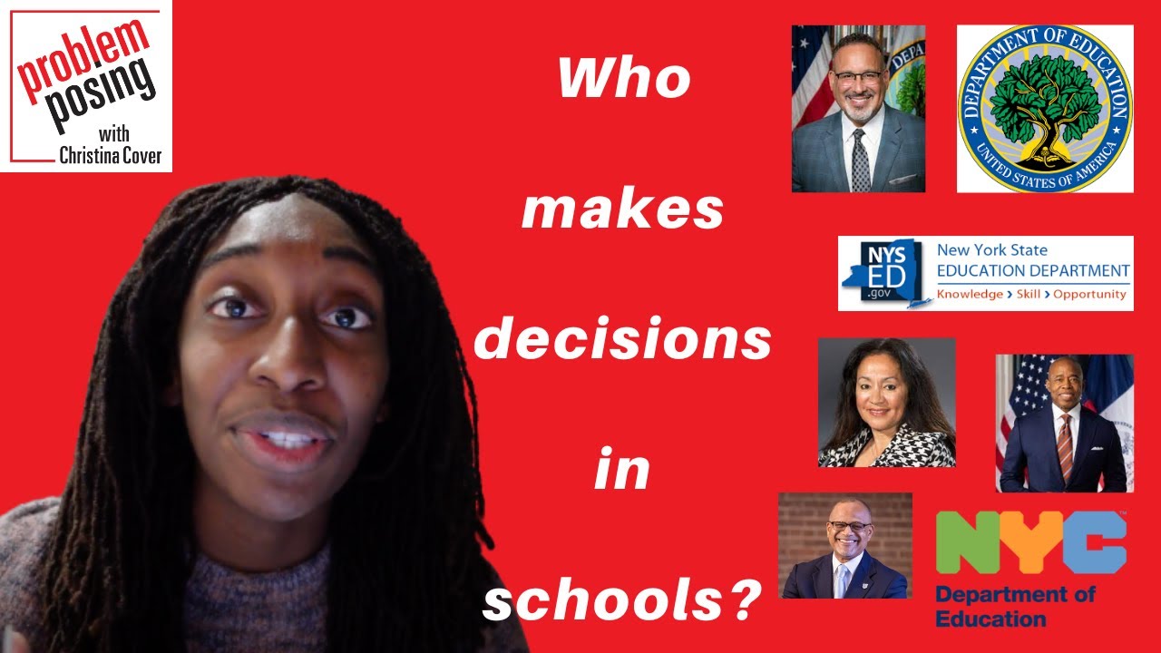 Who makes decisions in schools? YouTube
