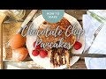 Rich and FLUFFY chocolate chip PANCAKES || Restaurant Quality!