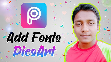 How to Add Custom Fonts In PicsArt (Bengali) 🔥🔥🔥