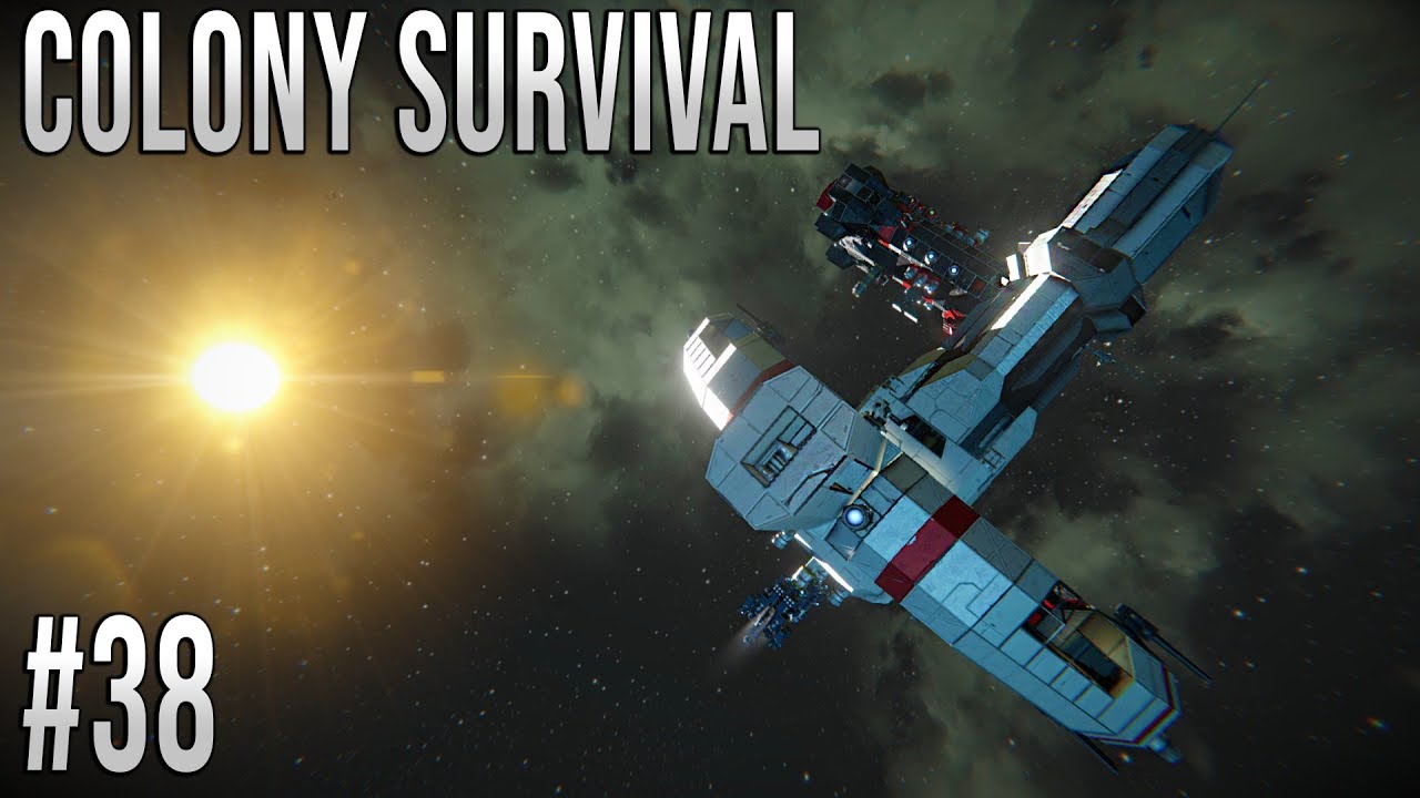 Space Engineers - Colony Survival Ep #38 - Completing the Station ...