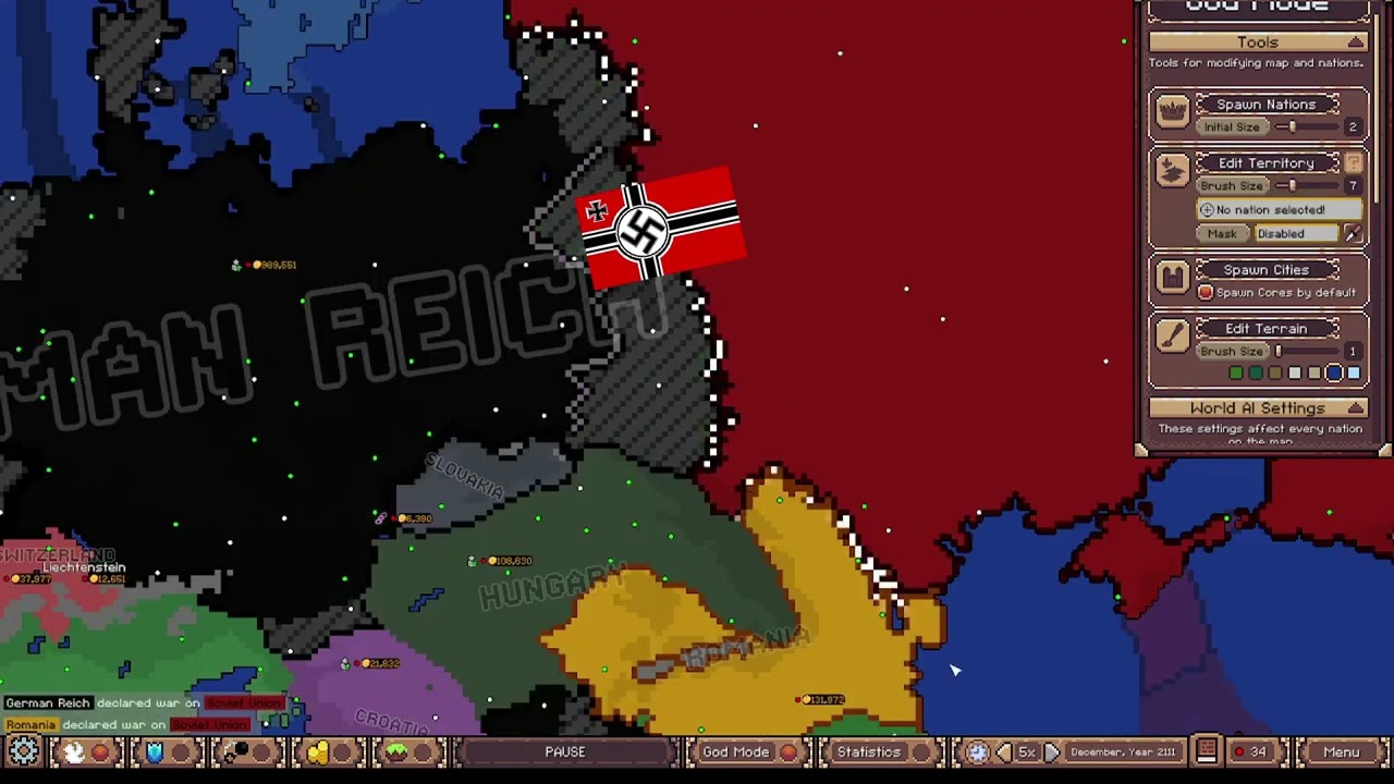 WW2 In Ages Of Conflict With Flags