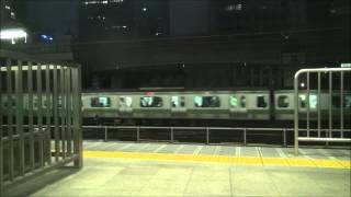 上野東京ライン(常磐線) 車窓 東京→日暮里/ E231系 品川1802発