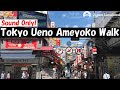 Tokyo Ueno Ameyoko to Ueno Park Walk - Under The Pandemic