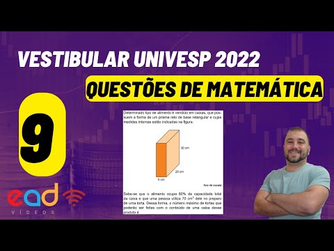 QUESTÃO 9 | Vestibular Univesp 2022