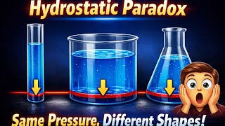 📚 Hydrostatic Paradox | Class 11 Physics | JAC & CBSE Board