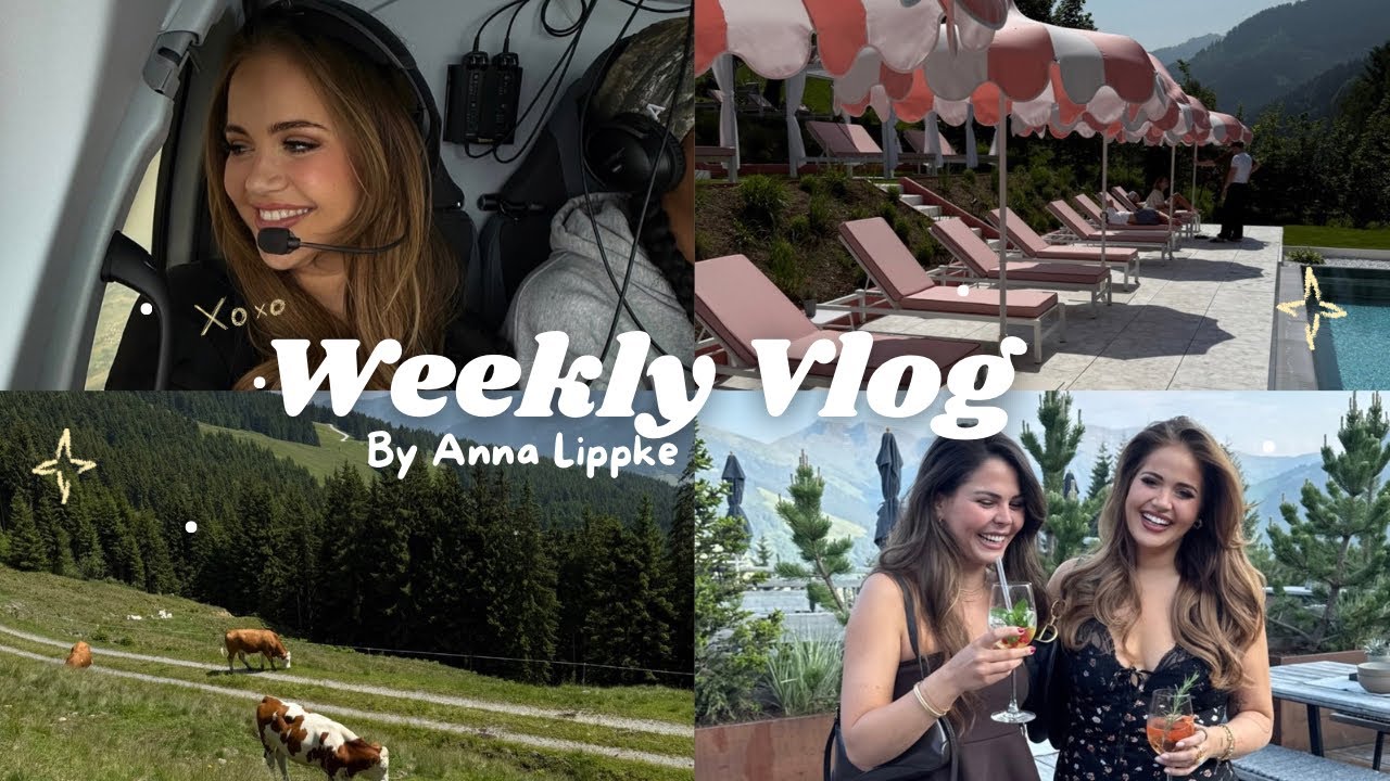 VLOG: 15 Creator, 1 Helikopter & ganz viel Realtalk – unser Österreich-Retreat ✨🏔️