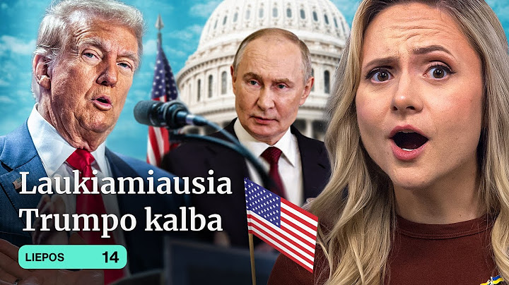DONALDAS TRUMPAS | laukiamiausia kalba | DANIELIUS NARAUSKAS | KALĖJIMŲ TARNYBA | Tiek žinių
