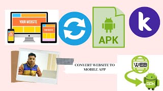 how to convert a website to android app in kodular